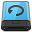 Blue Backup B Icon 32x32 png